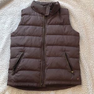 American Eagle brown vest size medium